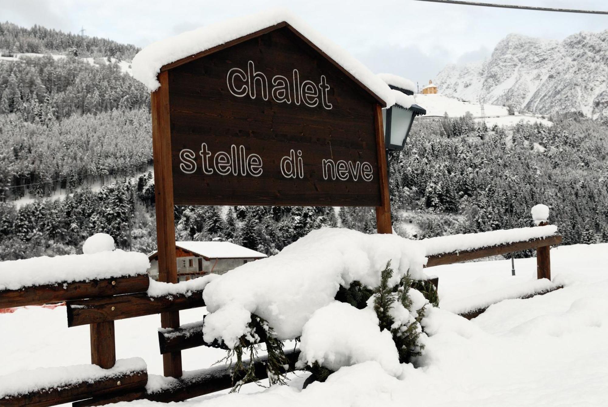 אפרטהוטל בורמיו Chalet Stelle Di Neve מראה חיצוני תמונה